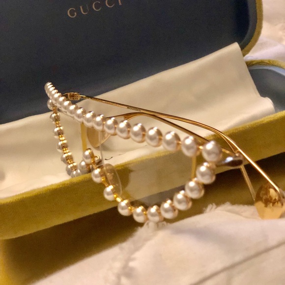 GUCCI PEARL-SUNGLASSES JULY 4th offer TODAY ONLY ! - Picture 6 of 8